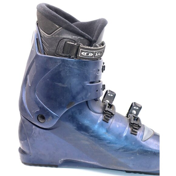 Salomon 660 Ski Boots Blue Black Adult Alpine Downhill Ski Equipment - Picture 14 of 14